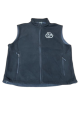 Men's Fleece Vests : Black