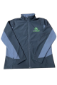 Men's Winter Jackets - Stacked Logo : Black/Grey