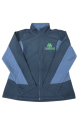 Women's Winter Jackets - Stacked Logo : Black/Grey