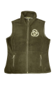 Women's Fleece Vests  : Black